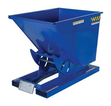1/2 Cubic Yard Self-Dumping Steel Hopper w/Bump Release & 2,000-lbs Capacity